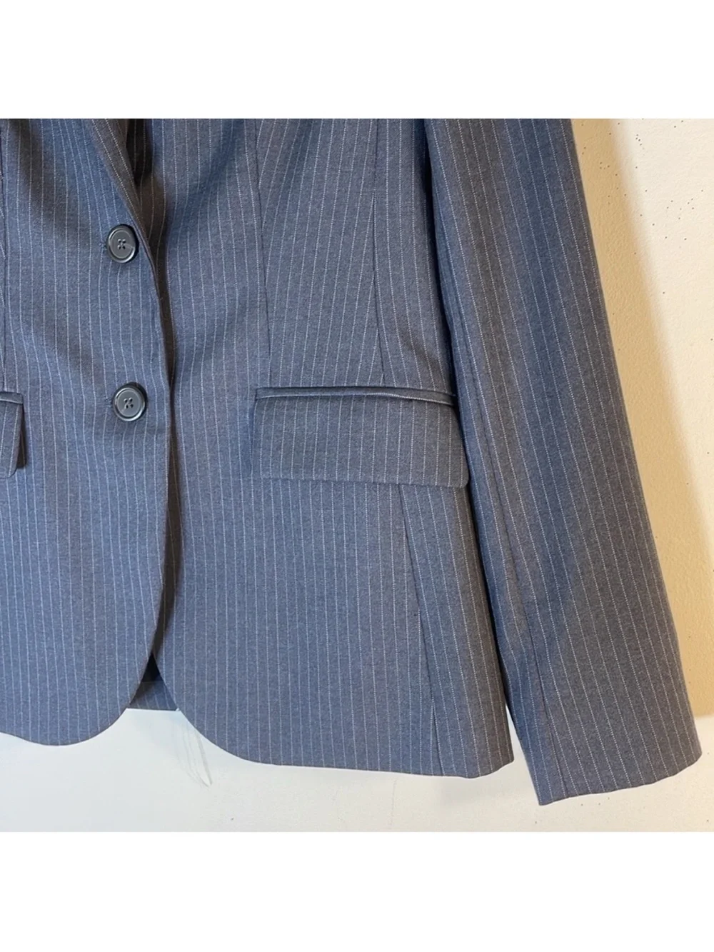 NEW! J. Crew 1035 Super 120’S Two Button Pinstripe Wool Blazer. 0.